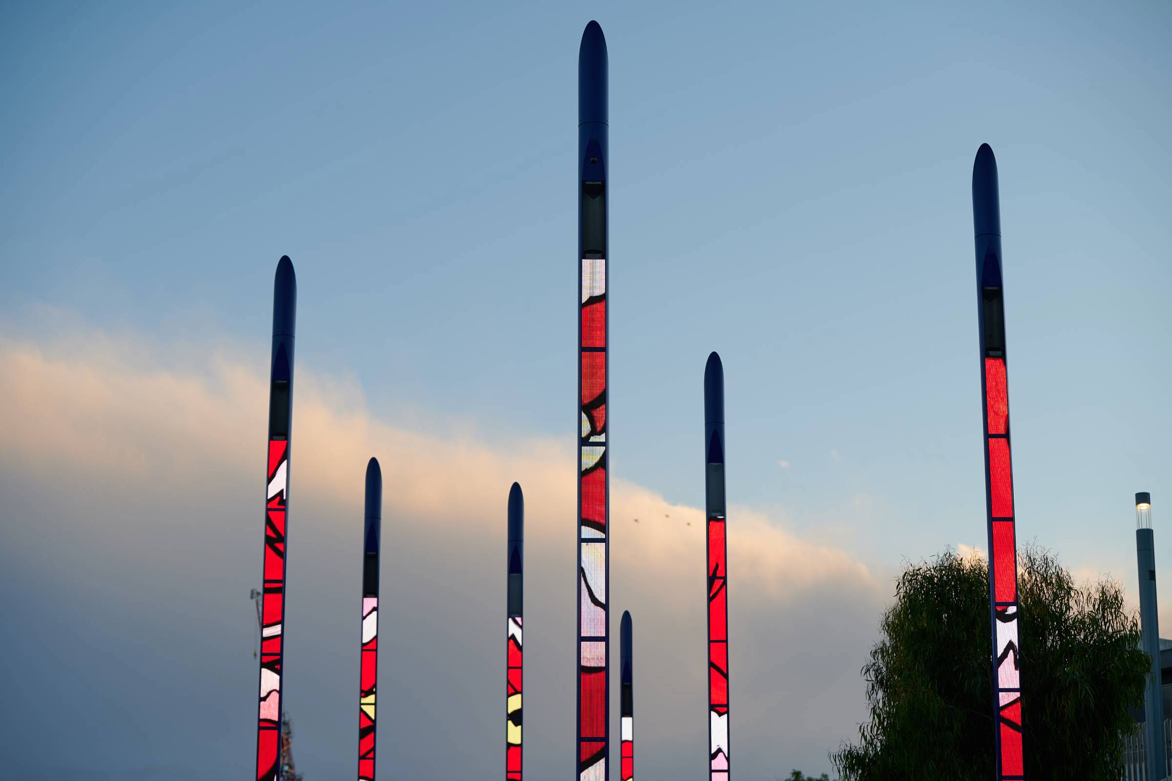 The Pipes Digital Artwork at Prahran Square | © RAMUS