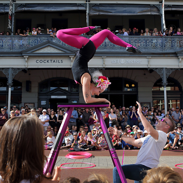 Prahran Square Cirucs and Street Arts Spectacular