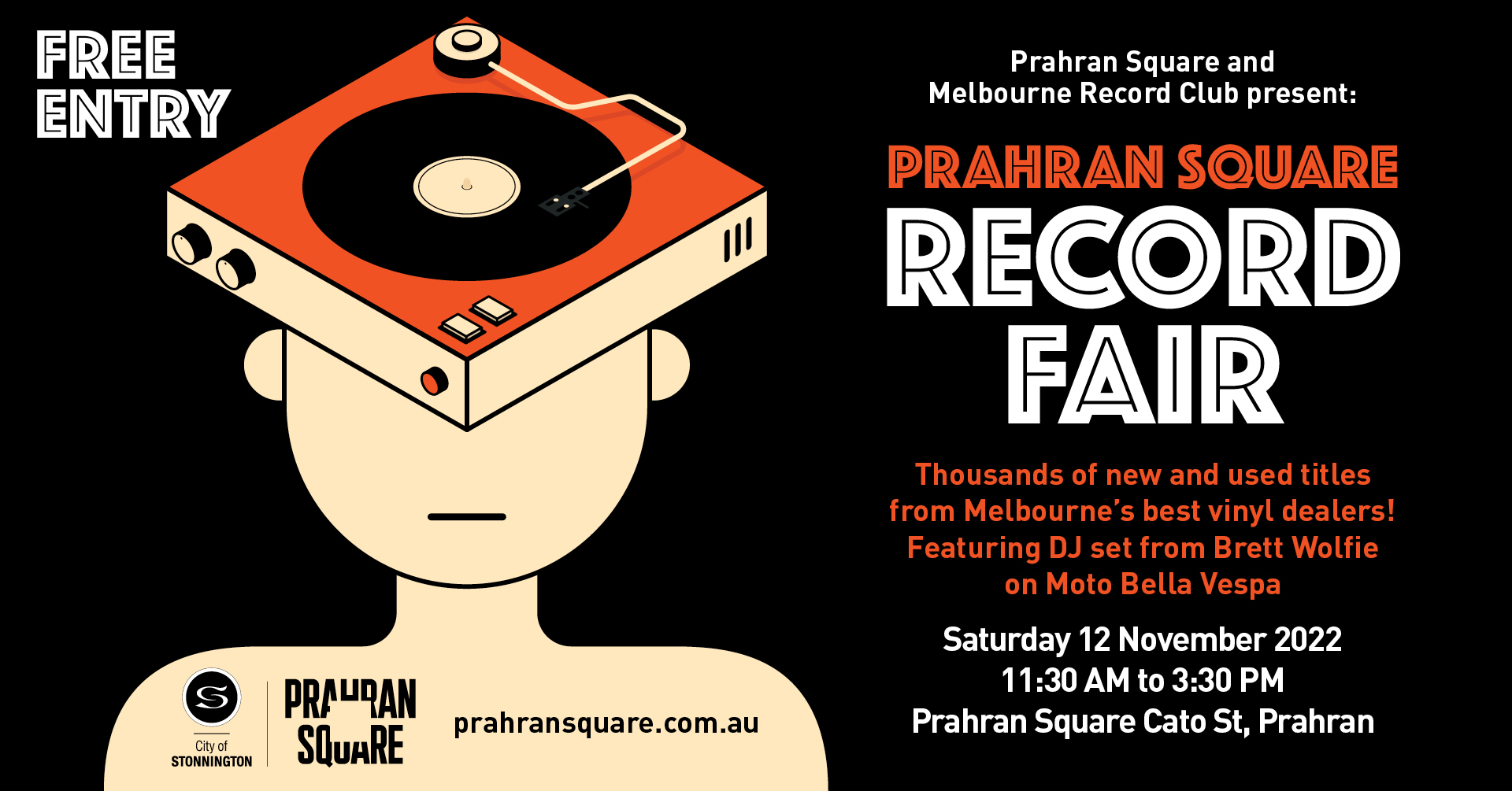 Prahran Square Record Fair