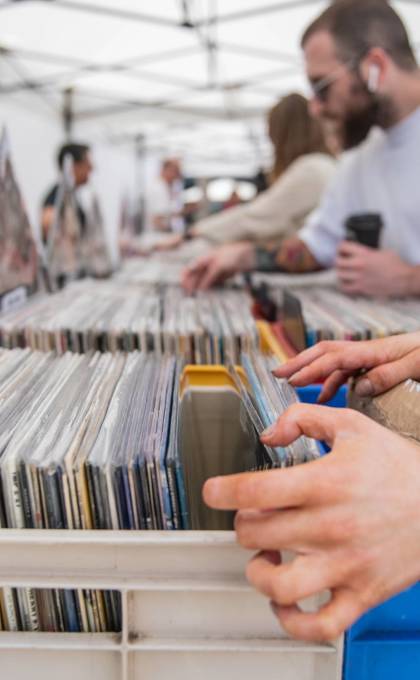Prahran Square Record Fair