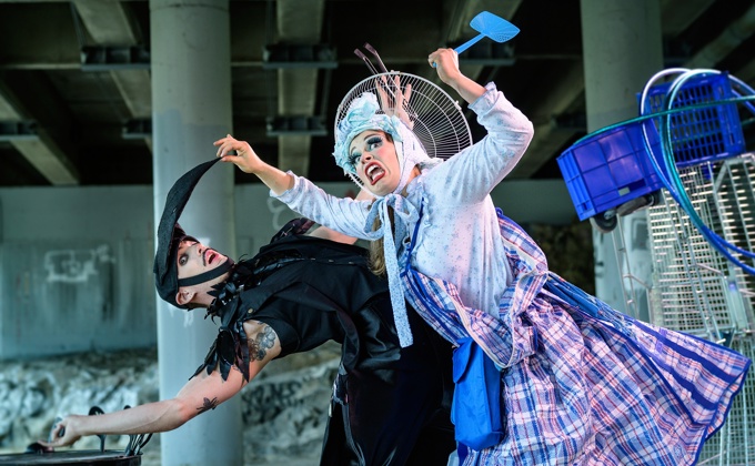 NICA Raven Mad - Directed by Mike Finch & designed by Emily Barrie