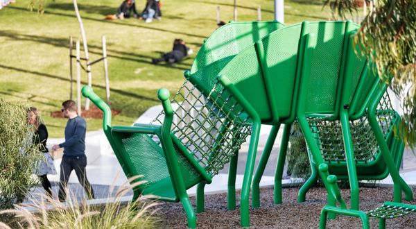Green Machine - Children's Play - Prahran Square