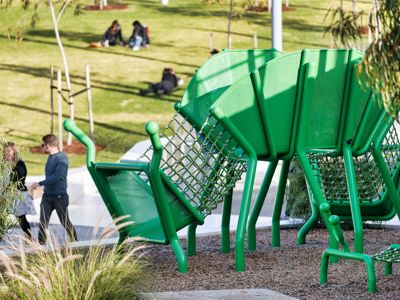 Green Machine - Children's Play - Prahran Square